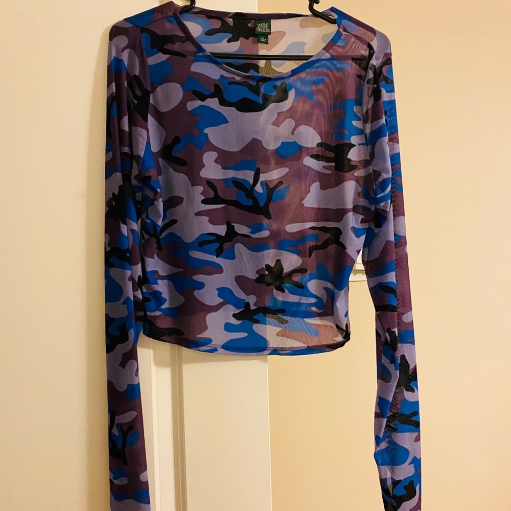 Wild Fable mesh long sleeve